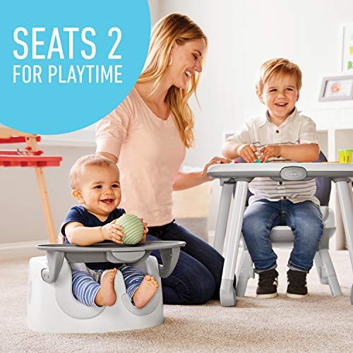 그라코 Graco Floor2Table 7 in 1 High Chair Converts to an Infant Floor Seat, Booster Seat, Kids Table and More, Atwood