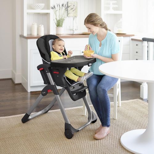 그라코 Graco DuoDiner LX High Chair, Converts to Dining Booster Seat, Metropolis