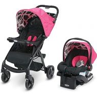 Graco Verb Travel System Includes Verb Stroller and SnugRide 30 Infant Car Seat, Azalea