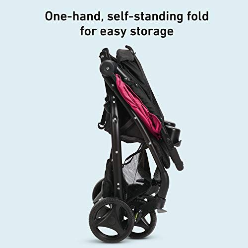 그라코 Graco Verb Travel System Includes Verb Stroller and SnugRide 30 Infant Car Seat, Azalea