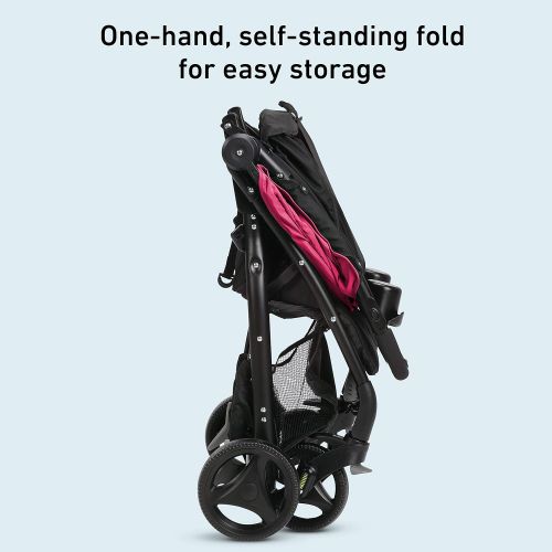 그라코 Graco Verb Travel System Includes Verb Stroller and SnugRide 30 Infant Car Seat, Azalea