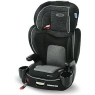Graco TurboBooster Grow High Back Booster Seat, Featuring RightGuide Seat Belt Trainer, West Point