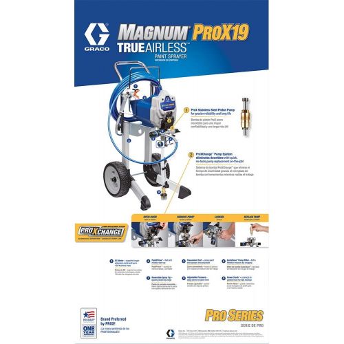 그라코 Graco 17G180 Magnum ProX19 Cart Paint Sprayer