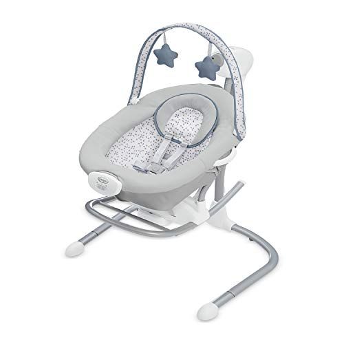 그라코 Graco Soothe n Sway Baby Swing with Portable Rocker, Easton