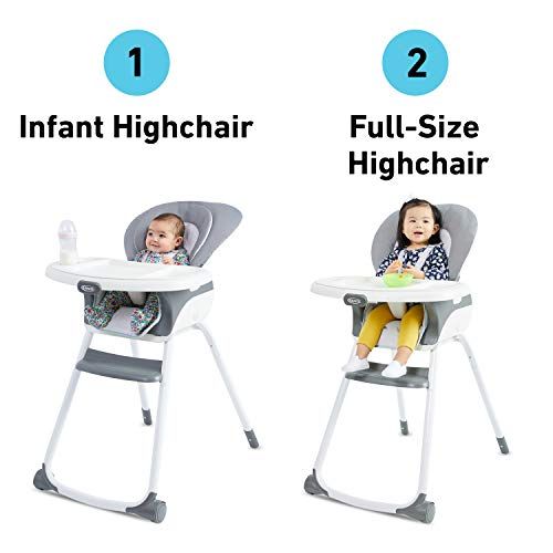 그라코 Graco Made2Grow 6 in 1 High Chair Converts to Dining Booster Seat, Youth Stool, and More, Monty