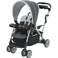 Graco Roomfor2 Stand and Ride Stroller Lightweight Double Stroller with Toddler Standing Platform, Gotham