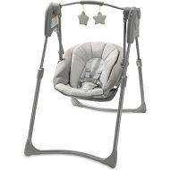 Graco Slim Spaces Compact Baby Swing, Reign