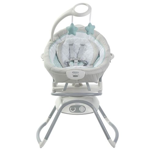 그라코 Graco Duet Glide Gliding Swing with Portable Rocker, Winfield , 17.75x11.5x24 Inch (Pack of 1)