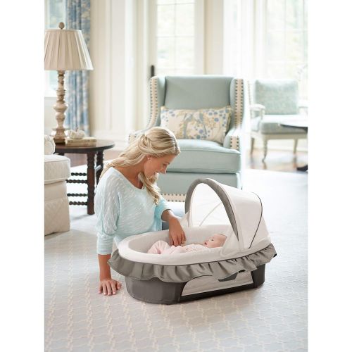 그라코 Graco Soothing System Gliding Baby Swing, Abbington