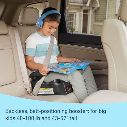 그라코 Graco TurboBooster LX Backless Booster with Affix Latch Backless Booster Seat for Big Kids Transitioning to Vehicle Seat Belt, Rio