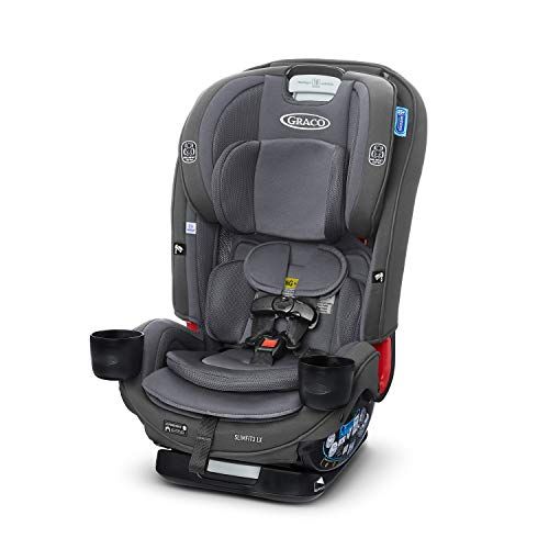 그라코 Graco SlimFit3 LX 3 in 1 Car Seat Space Saving Car Seat Fits 3 Across in Your Back Seat, Kunningham