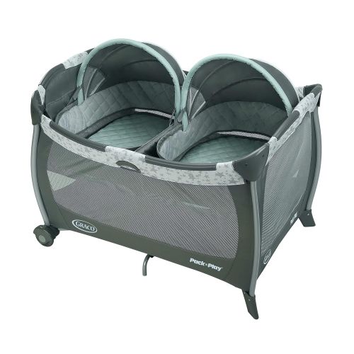 그라코 Graco Pack N Play Playard with Twins Bassinet, Oskar