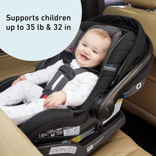 그라코 Graco SnugRide SnugLock 35 LX Infant Car Seat, Baby Car Seat Featuring TrueShield Side Impact Technology