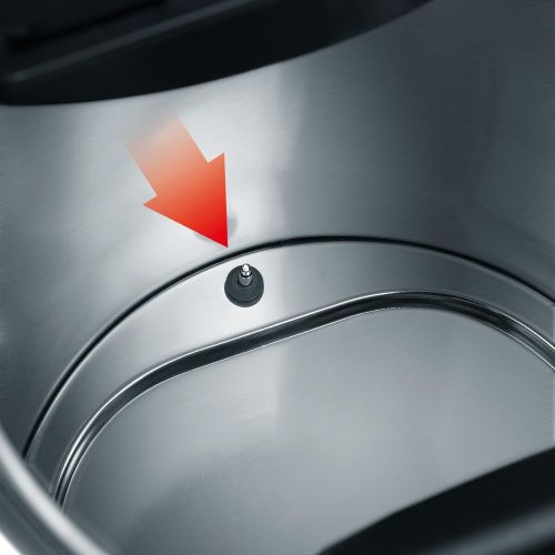  Graef WK701 - Edelstahlwasserkocher mit Temperatureinstellung, weiss (Acryl weiss), 1.5 L