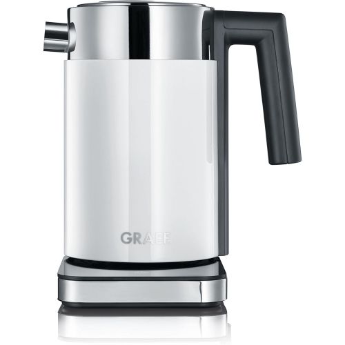  Gebr. Graef WK 501 WK501EU Wasserkocher, 1 Liter, weiss/Edelstahl