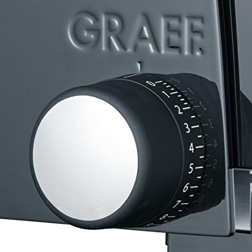  Graef S10002 Allesschneider, Aluminium, Schwarz