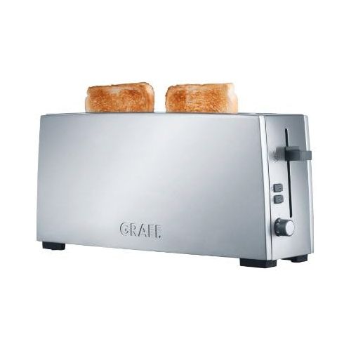  Graef Langschlitz-Toaster TO 90, Edelstahl, silber