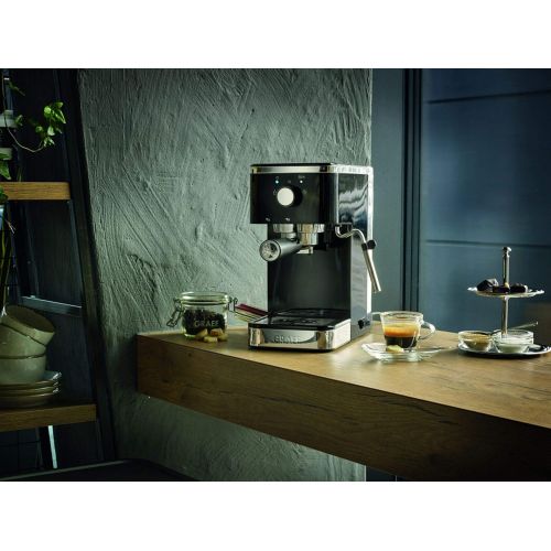  Graef ES403EU Salita Siebtrager-Espressomaschine, 1400, rot