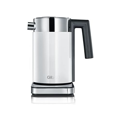  Gebr. Graef WK 501 WK501EU Wasserkocher, 1 Liter, weiss/edelstahl