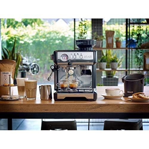  [아마존베스트]Graef ESM802EU Milegra Filter Holder Espresso Machine, 1600, Black