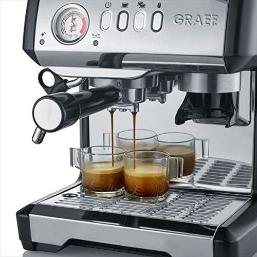  [아마존베스트]Graef ESM802EU Milegra Filter Holder Espresso Machine, 1600, Black