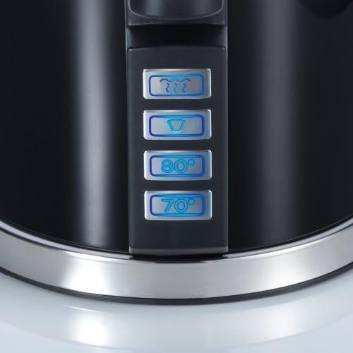  [아마존베스트]Graef Stainless steel kettle WK 702 with temperature setting / hand brew button for filter coffee / stainless steel acrylic, black & toaster TO 62, black