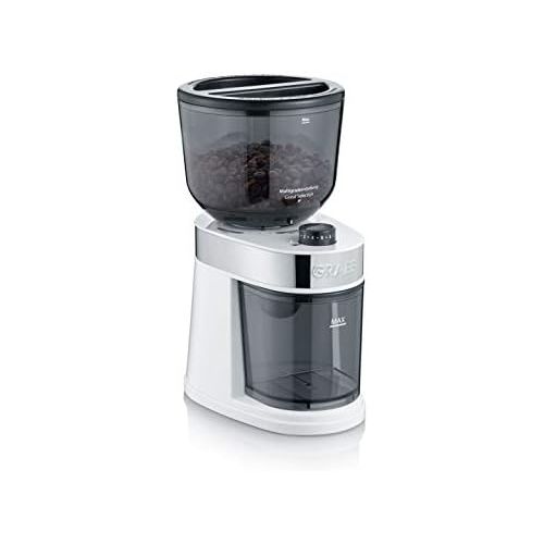  [아마존베스트]Graef CM201EU Coffee Grinder 130 Plastic Metal White