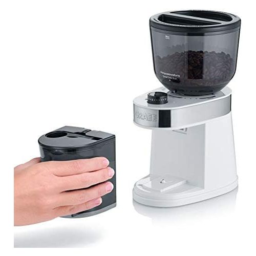  [아마존베스트]Graef CM201EU Coffee Grinder 130 Plastic Metal White