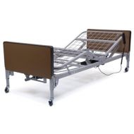 Graham Field Patriot Full-Electric Bed With 1633-Innerspring Mattress And Clamp-On Half Rails, 1 EA