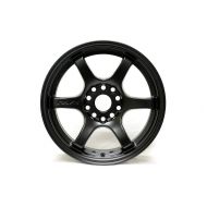 Gram Lights 57DR Gloss Black Wheel with Painted (15 x 8. inches /4 x 100 mm, 28 mm Offset)