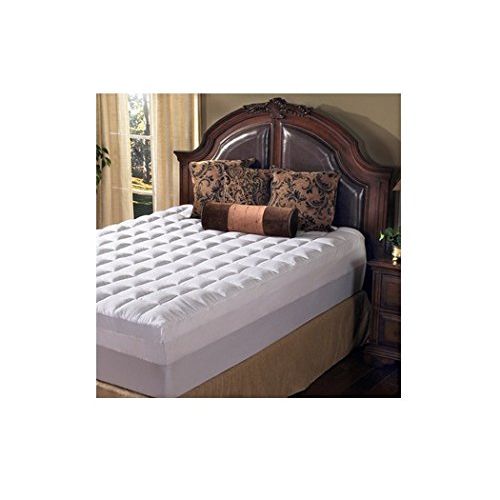  Grande Hotel Collection 4.5 Inch Memory Foam and Fiber Mattress Topper, Size King