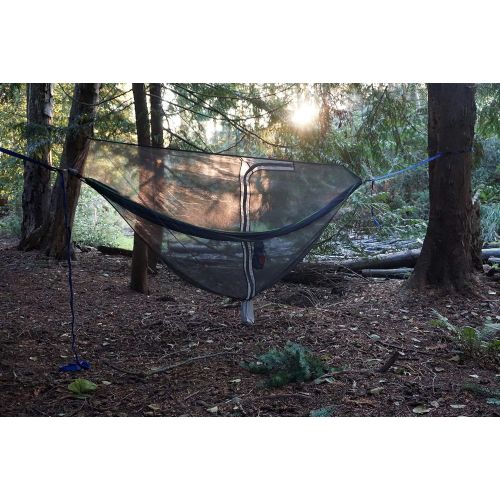  Grand Trunk Mozzy Net Lite, Black: Lightweight Portable Mosquito Bug Net for All Single and Double Hammocks