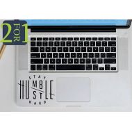 /GrandTourFactory Stay Humble Hustle Hard Macbook Decal 2 stickers for 1 price Humble Hustle Vinyl DEcal Macbook Decal Macbook Sticker Laptop Decal