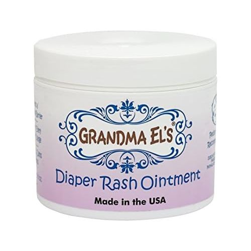  Grandma Els Diaper Rash Remedy and Prevention Baby Ointment Jar, 3.75 oz.