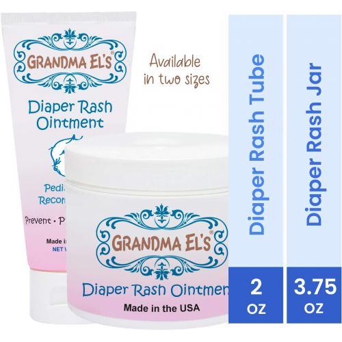  Grandma Els Diaper Rash Remedy and Prevention Baby Ointment Jar, 3.75 oz.