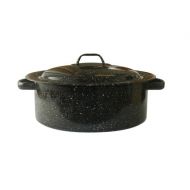 Granite Ware 0613-4 Covered Casserole, 3-Quart, Black: Casserole Dish: Kitchen & Dining