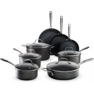 Granitestone Pro Pots and Pans Set 13 Piece Hard Anodized Premium Chef’s Cookware with Ultra Nonstick Diamond & Mineral Coating, Stainless Steel Stay Cool Handles Oven Dishwasher &