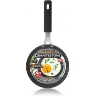 Granitestone Egg Pan 5.5 inches Nonstick Novelty-Sized Eggpan Omelet Pan with Rubber Grip Heat-Proof Handle Egg Frying Pan, Dishwasher and Oven Safe Breakfast Pan, PFOA-Free Fry Pa
