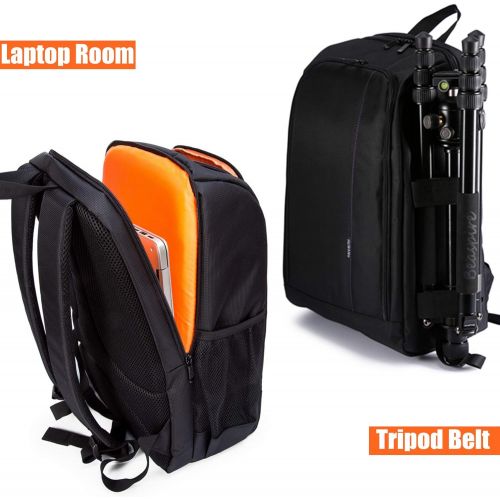  G-raphy Camera Bag Backpack Photography Backpack with Laptop Room / Tripod Holder for DSLR SLR Cameras / Mirorrless Cameras and other accessories