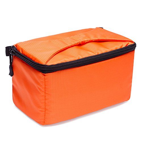 G-raphy Camera Insert Bag with Sleeve Camera Case (Orange)