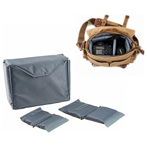  Visit the G-raphy Store G-raphy Camera Case DLSR SLR Insert Case Bag Portable Inner Bag Waterproof Shockproof for Mirrorless Cameras, Lenses, Nikon, Canon, Sony,Panisonic and etc