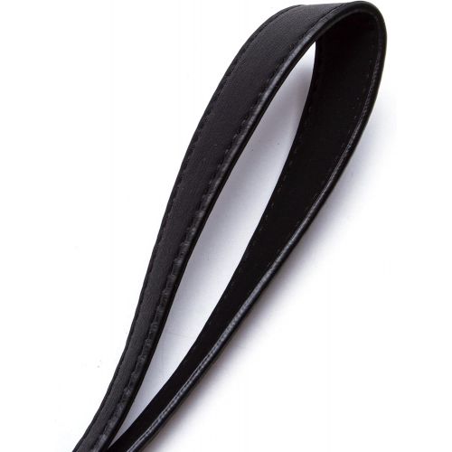  G-raphy Leather Camera Strap Dslr SLR Wrist Strap for Mirrorless, Point & Shoot and Pro DSLR cameras (Black)