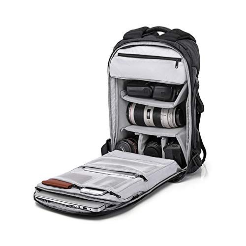  G-raphy Profesional Camera Backpack DSLR SLR Backpack Waterproof by G-raphy with Laptop Room / Tripod Holder /Hardshell Back Support