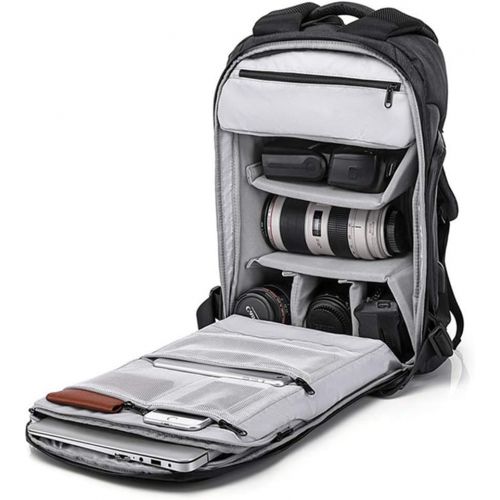  G-raphy Profesional Camera Backpack DSLR SLR Backpack Waterproof by G-raphy with Laptop Room / Tripod Holder /Hardshell Back Support