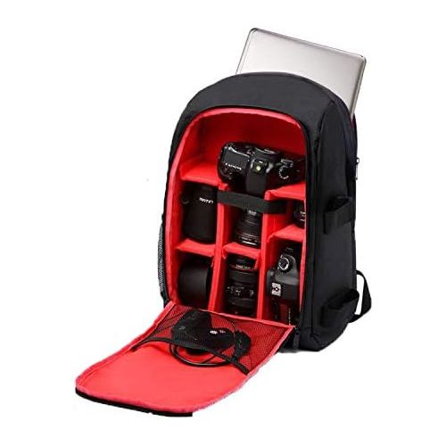  G-raphy Camera Backpack Photography Backpack with Laptop Compartment for DSLR SLR Cameras (Canon,Nikon,Sony,Panasonic etc)