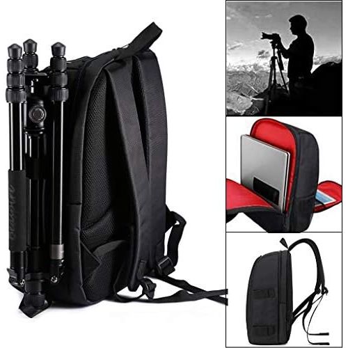  G-raphy Camera Backpack Photography Backpack with Laptop Compartment for DSLR SLR Cameras (Canon,Nikon,Sony,Panasonic etc)