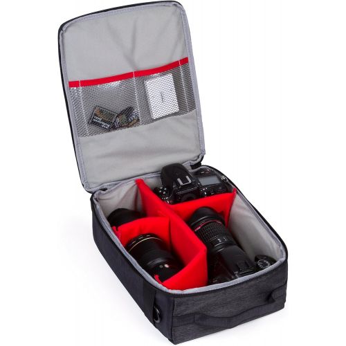  G-raphy Camera Bag Insert Camera Customizeable Insert / Protection Bag for SLR DSLR Cameras (Nikon,Sony Olympus ,Canon,Kodak,Fujifilm,Panasonic etc, Lenses,and Other Accessories