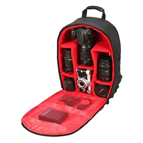  G-raphy Camera Backpack Large Capacity 16 X 12 X 6 with Tripod Holder for Cameras ,Lenses, Flashes and other Accessories