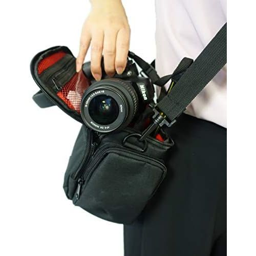  Camera Case Bag DSLR SLR Bag by G-raphy for Canon,Nikon, Sony,Panasonic, Olympus and etc