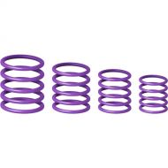 Gravity Stands Universal Ring Pack for Microphone Stands (20-Pack, Power Purple)